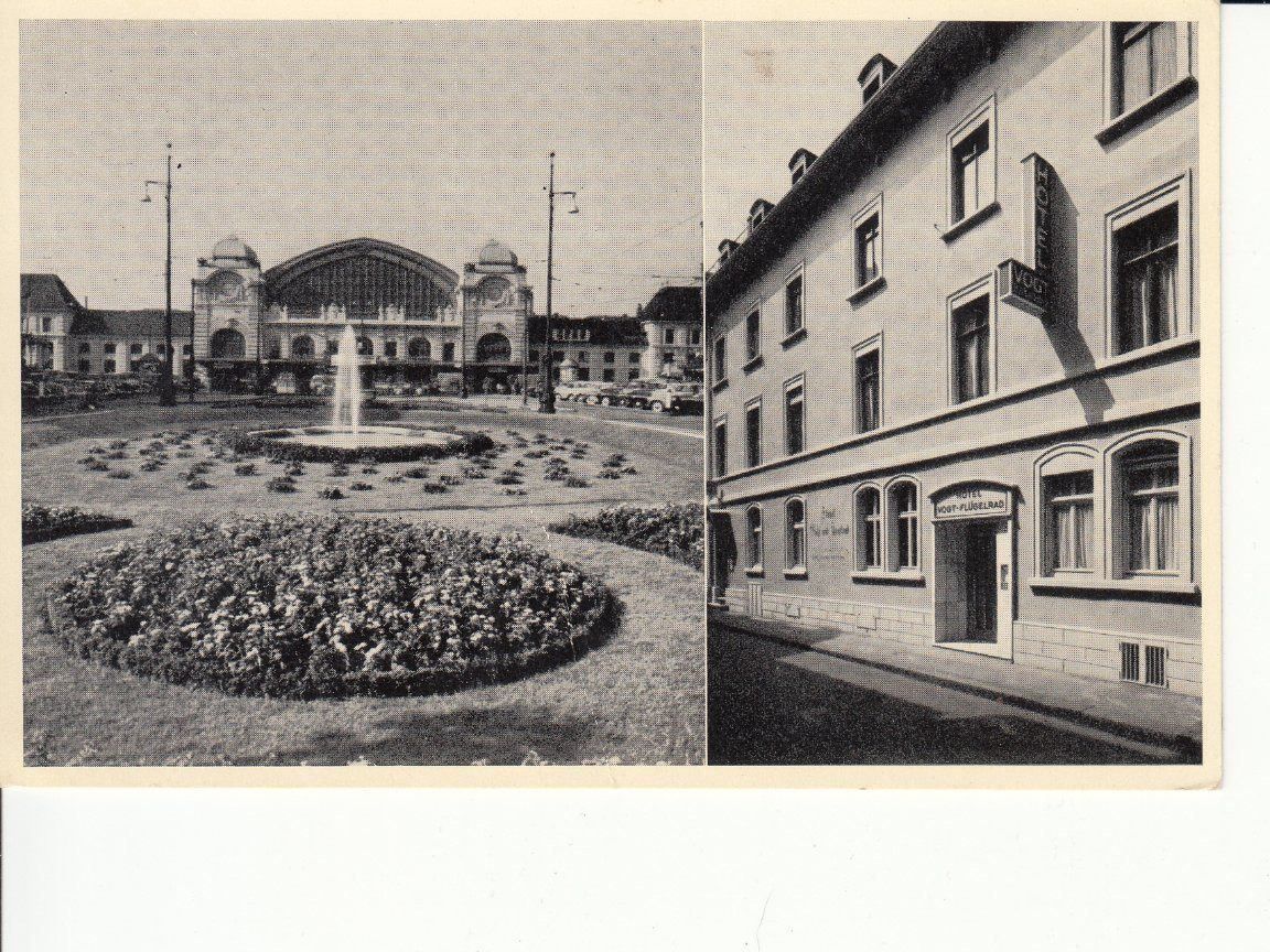 Cartoline postali: Basel, Vogt & Flügelrad 1945 – Usato da Bürglen TG venduto da StampGraf