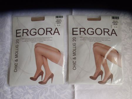 Strumpfhose 2 Stück **NEU** Gr. 43-45 Farbe: Perle