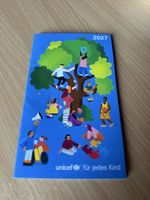 UNICEF Taschenkalender 2027 blau
