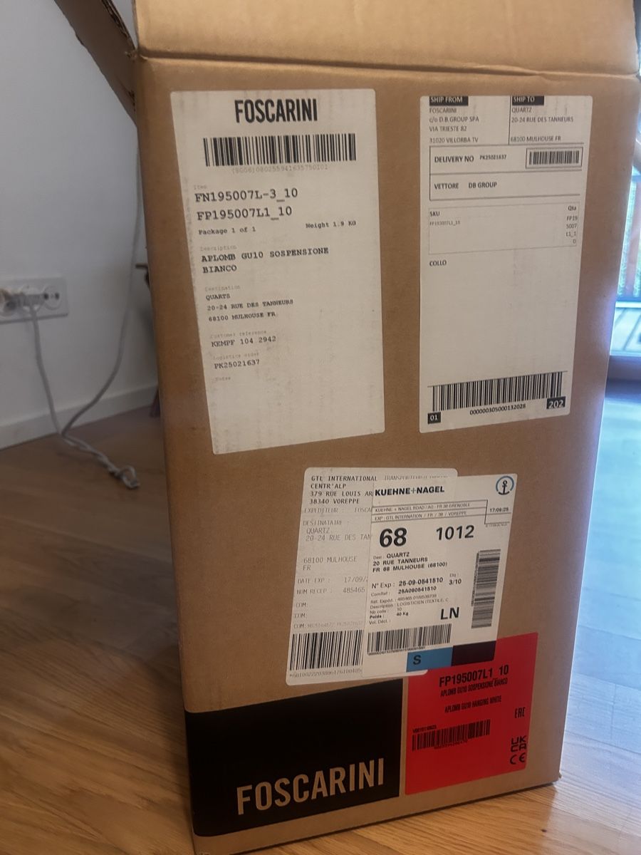 Artemide Lampadari & plafoniere: Artemide Fenice Murano Pendelleuchte – Usato da Uster venduto da fam_z8zj 7