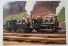 DVZO - DAMPLOKOMOTIVEN IN BAUMA/LOCOMOTIVES À VAPEUR À BAUMA