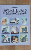 48 tolle Katzensticker von John Green - gebundenes Büchlein