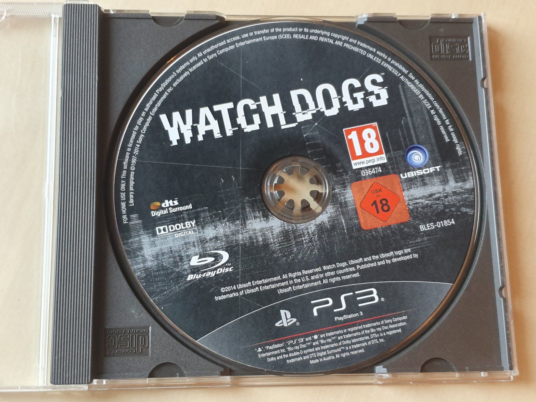 Sony Jeux: Watch Dogs – D'occasion à Stansstad par collectorsshop