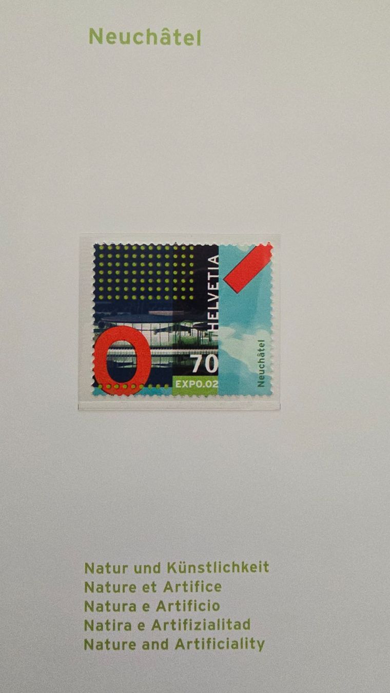 Tutti i francobolli: EXPO.02 - brochure de la Poste 2002 – Usato da Schwyz venduto da Danyclau 4
