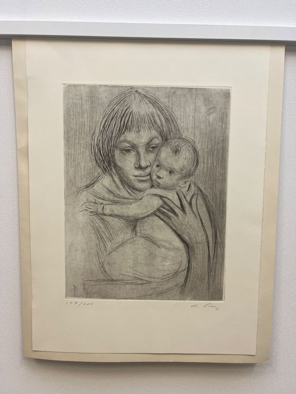 Grafica & Litografie: August Frey  (1912 - 1998), Handsigniert – Nuovo (secondo la descrizione) da Brüttisellen venduto da Betty_1972 2