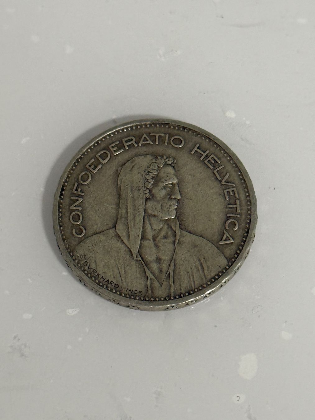 Tutti le monete: 5 Franken 1935  Silber – Usato da Wallisellen venduto da SWISS_SILVER1 1