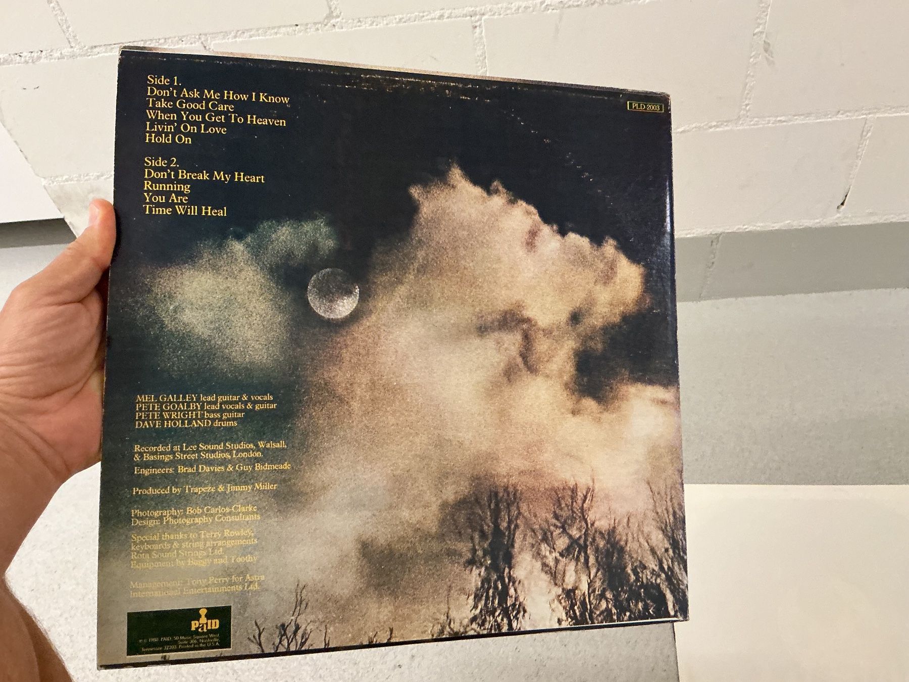 Dischi in vinile: Trapeze LP - Hold On – Usato da Winterthur venduto da Tumko-Vinyl 1