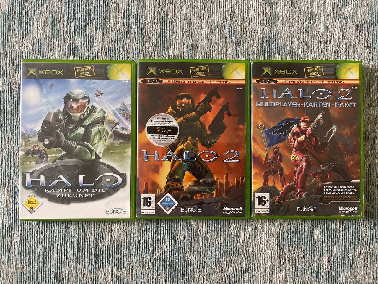 Microsoft Spiele: Halo: Combat Evolved, Halo 2, Multiplayer Map Pack Xbox – Gebraucht aus Couvet von
