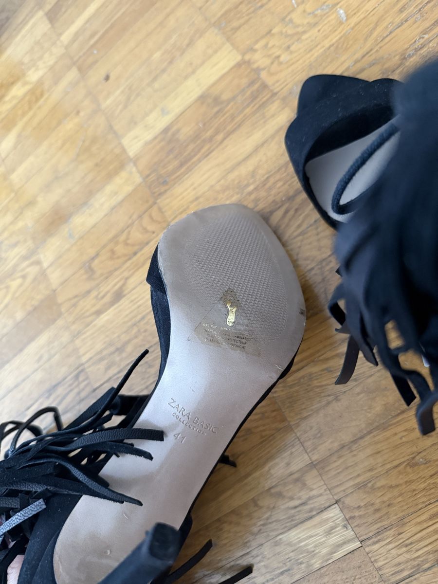 Zara Scarpe da donna: Noch nie getragene Heels mit Fransen :) – Nuovo (secondo la descrizione) da Meilen venduto da TK_ 3