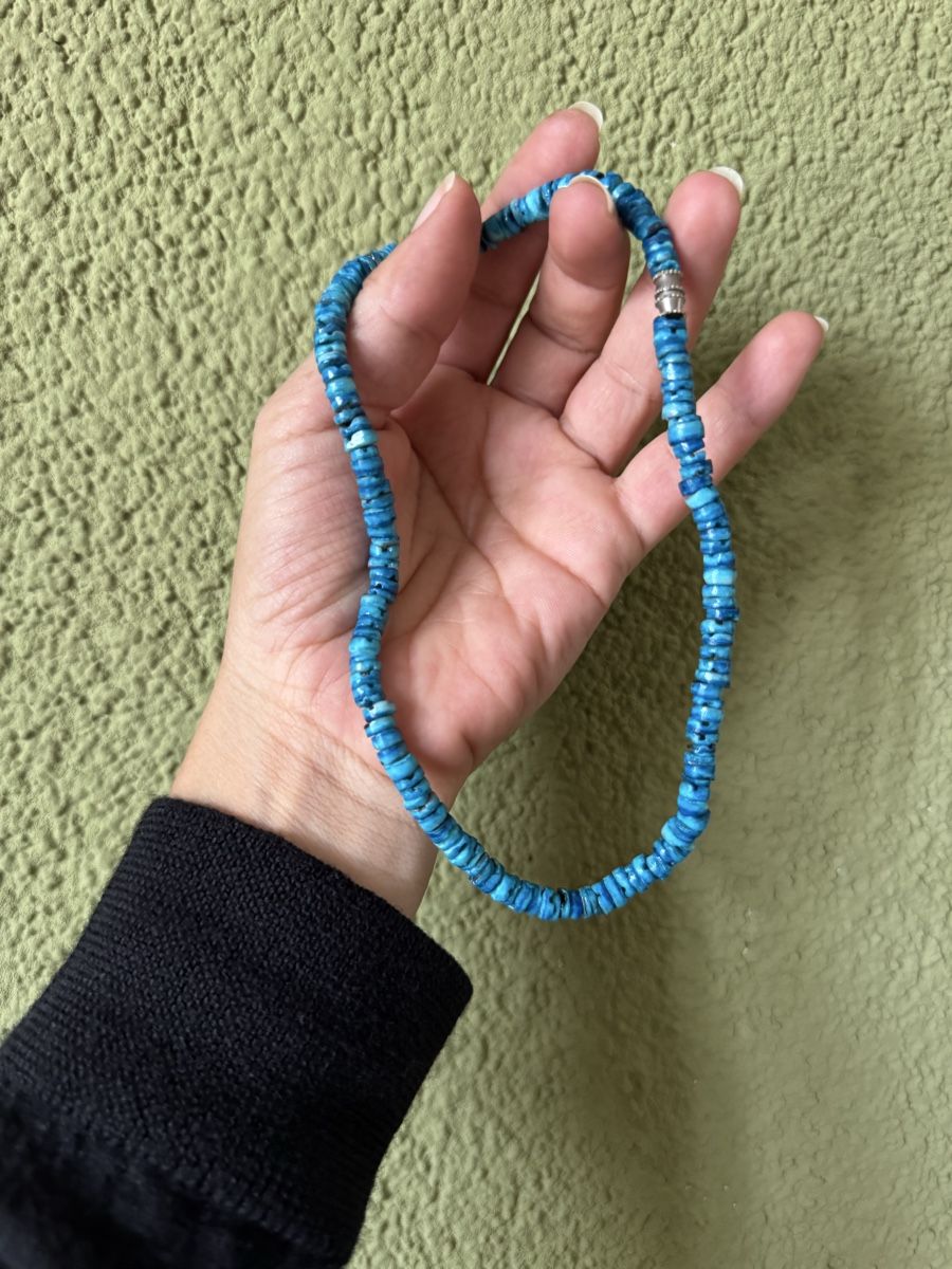 Catenine: Summer Vibes Turquoise Beaded Necklace - Unique Gift Idea – Nuovo (secondo la descrizione) da Zürich venduto da olalinda 1
