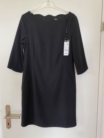 Elegantes, neues, schwarzes Kleid von s.Oliver, Gr. 36