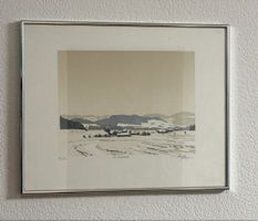 Arnold Imhof - im Emmental - Lithographie
