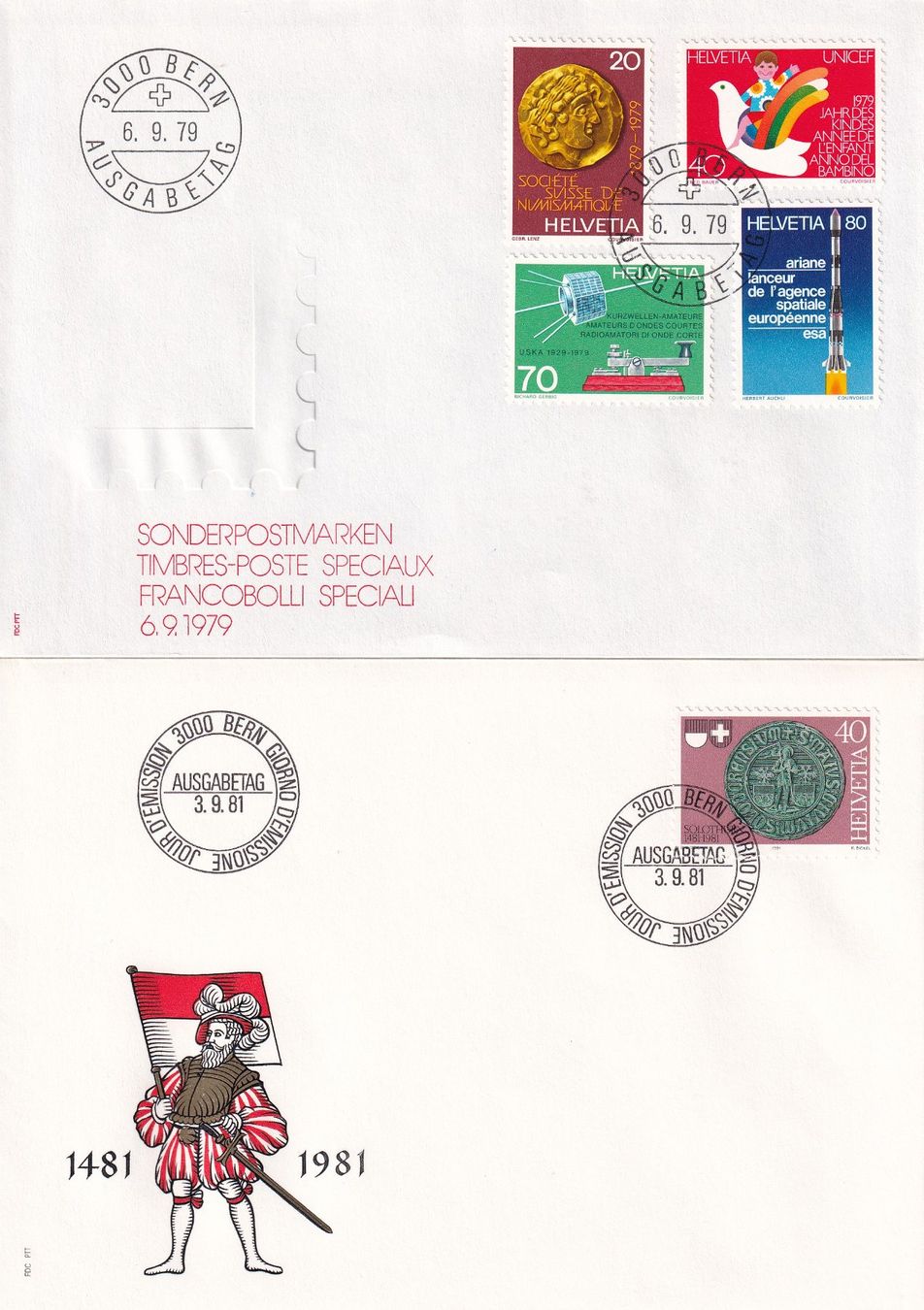 Tutti i francobolli: Lot 8 Briefe FDC 1978 - 1982 – Usato da Rossa venduto da becky05 1