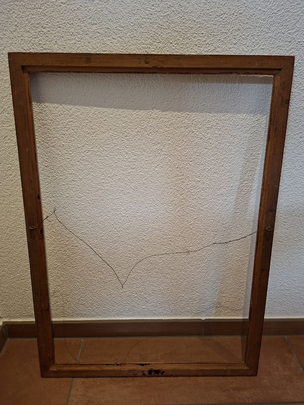 Cornici: Alter Bilderrahmen Holz bronzefarben mit Patina 55x75 – Usato da Klingnau venduto da vollmond36 2