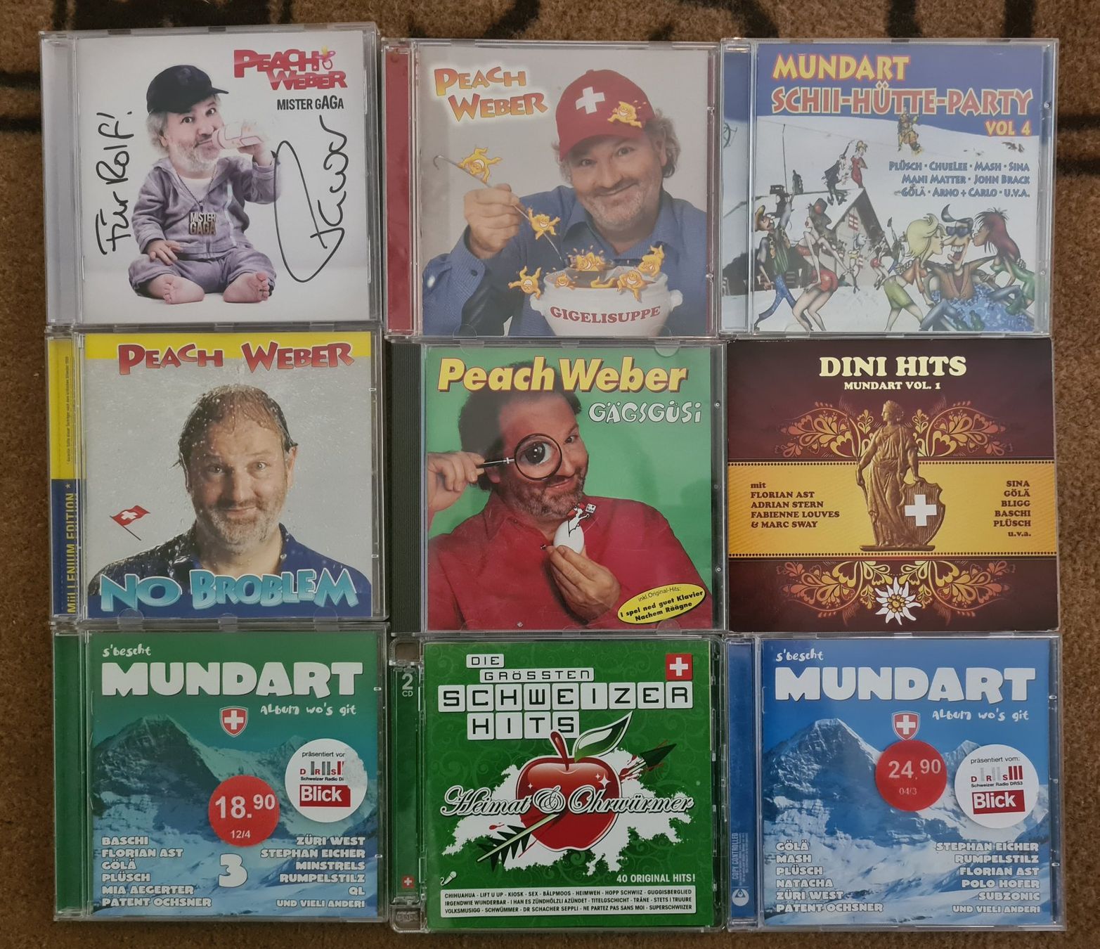 CDs: Mundart CD Sammlung 32 Stück – Gebraucht aus Knonau von michaeln89 3