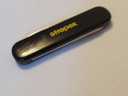 Taschenmesser Stapex Sackmesser schwarz gebraucht