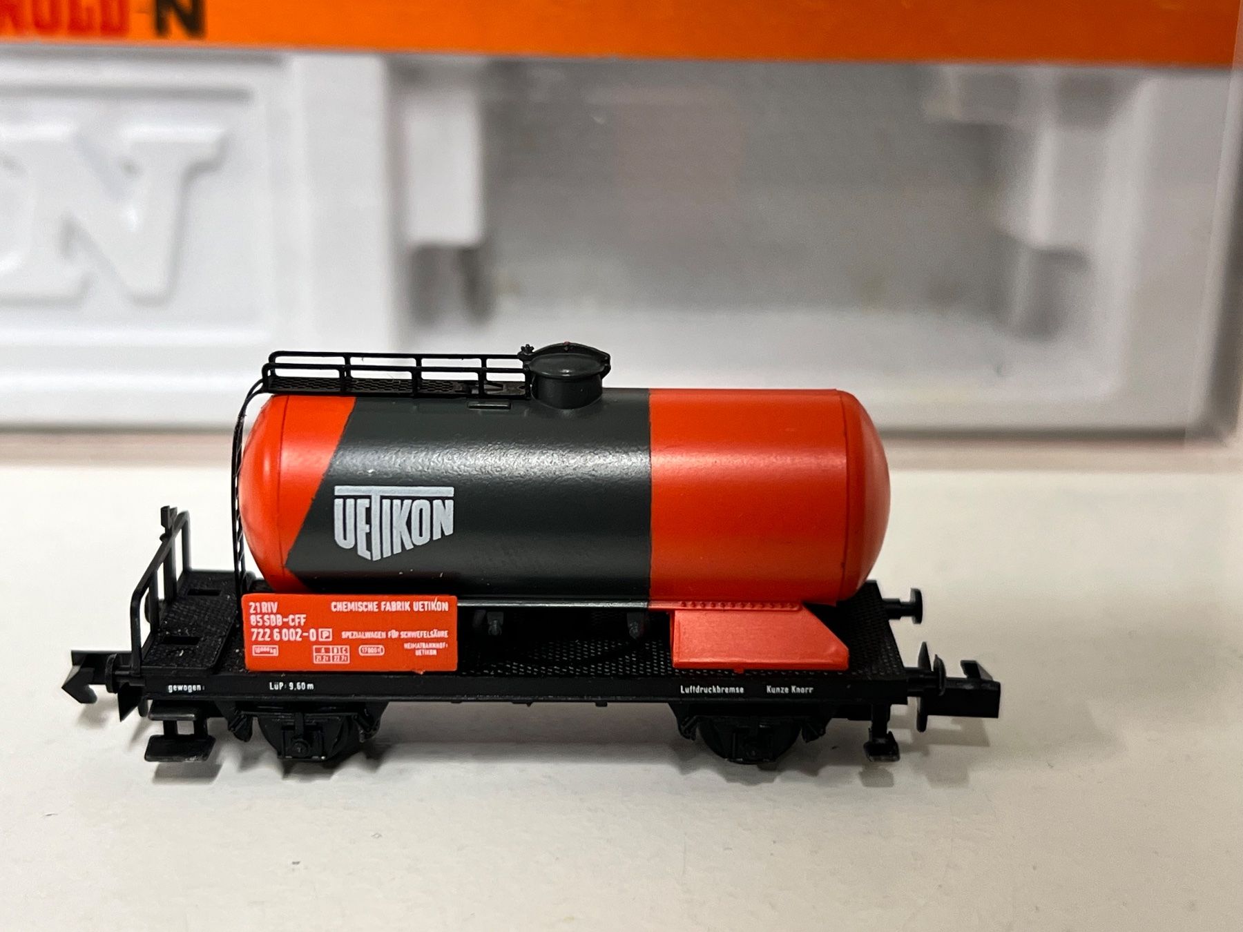 Arnold Modellini di ferrovie: Spur N Arnold UETIKON SBB – Usato da Geroldswil venduto da TopTrain54 1