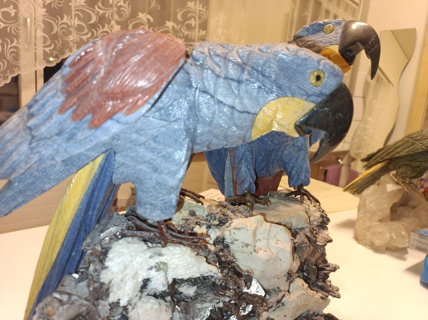 Figuren: Stein-Papageien – Gebraucht aus Mettmenstetten von Motoro66 3