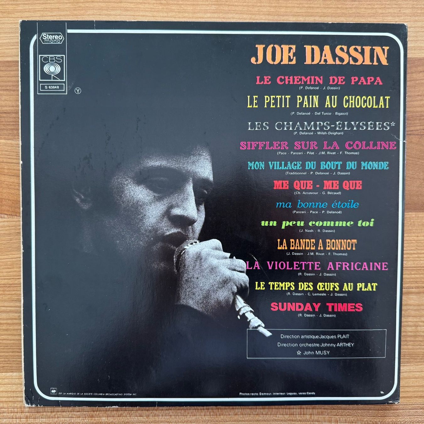 Dischi in vinile: JOE DASSIN - JOE DASSIN – Usato da Zürich venduto da fehlton 2
