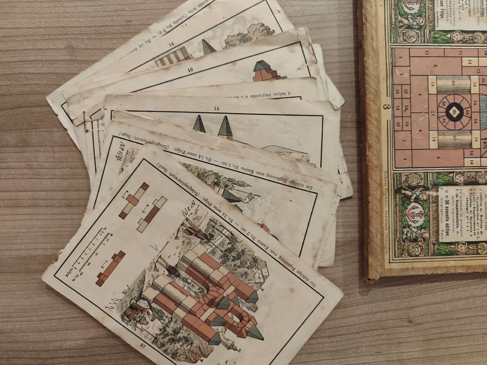 Spielzeuge: Antiker Steinbaukasten Anker/Richter No. 3 – Gebraucht aus Bettwiesen von tuemian 3