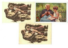 Ganzsache 3x Bundesfeier 1928 ** + o