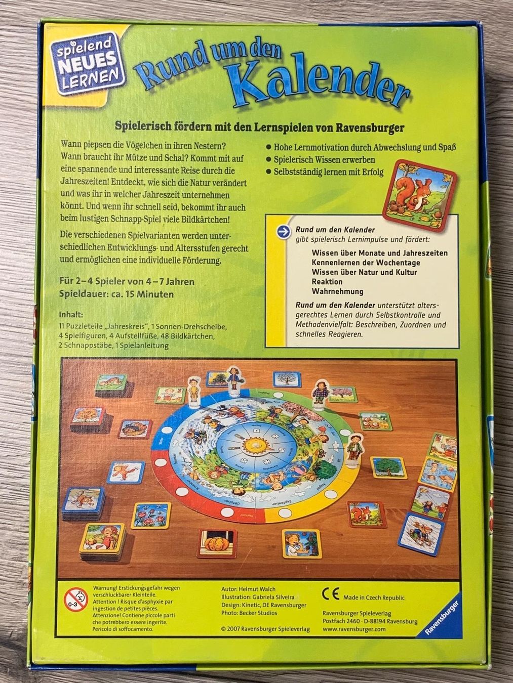 Ravensburger Giochi: Rund um den Kalender von Ravensburger – Usato da Langenthal venduto da Brunnbach 1