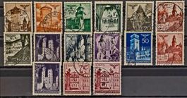 Generalgouvernement 1940 Bauwerke Ansichten Lot 15V GESTEMPE