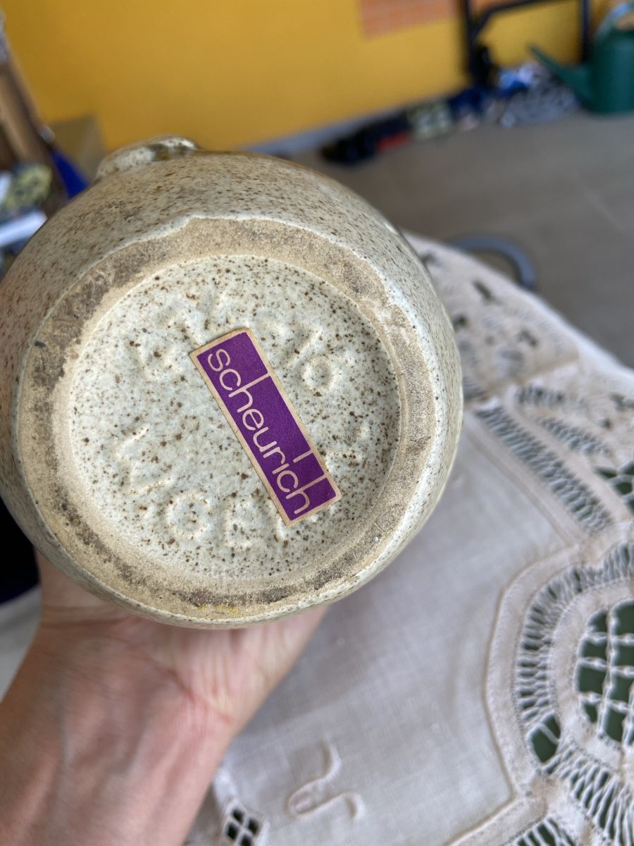 Vasi & Recipienti: Scheurich Sammelvase Lava  W. Germany – Usato da Gipf-Oberfrick venduto da Iberico 3