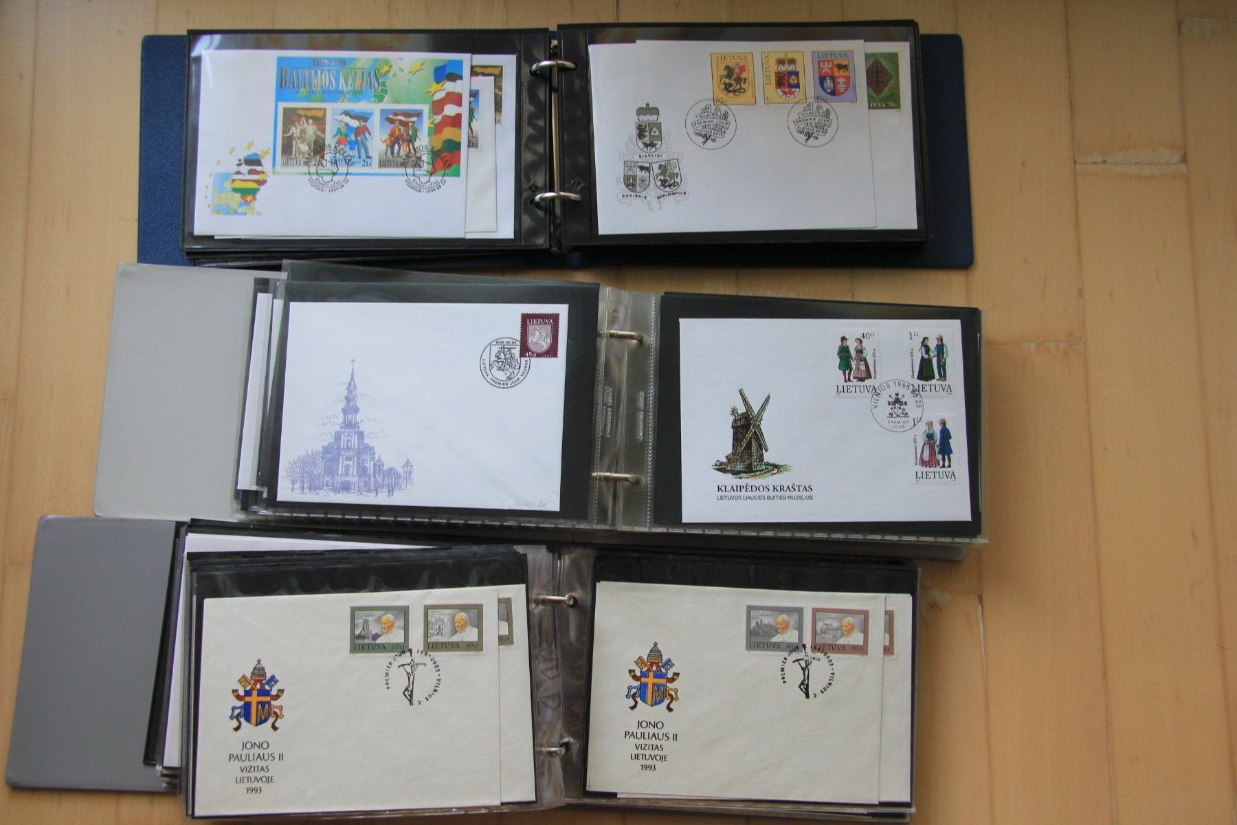 Tutti i francobolli: Littauen FDC Briefesammlung - selten – Usato da Schlieren venduto da Sternstunde2 3