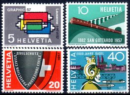 1957 WERBE- UND GEDENKMARKEN SERIE ** POSTFRISCH ** - MA379
