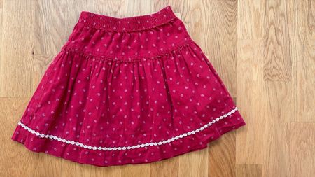 Kinderrock wendbar Baumwolle 4-5 Jahre