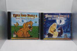 2 Kinder CD Dialekt Fixli und Faxli 2 + 4 Maria Rügger 3-8J.