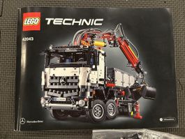 LEGO Technic 42043 Mercedes-Benz Arocs zerlegt gebraucht 