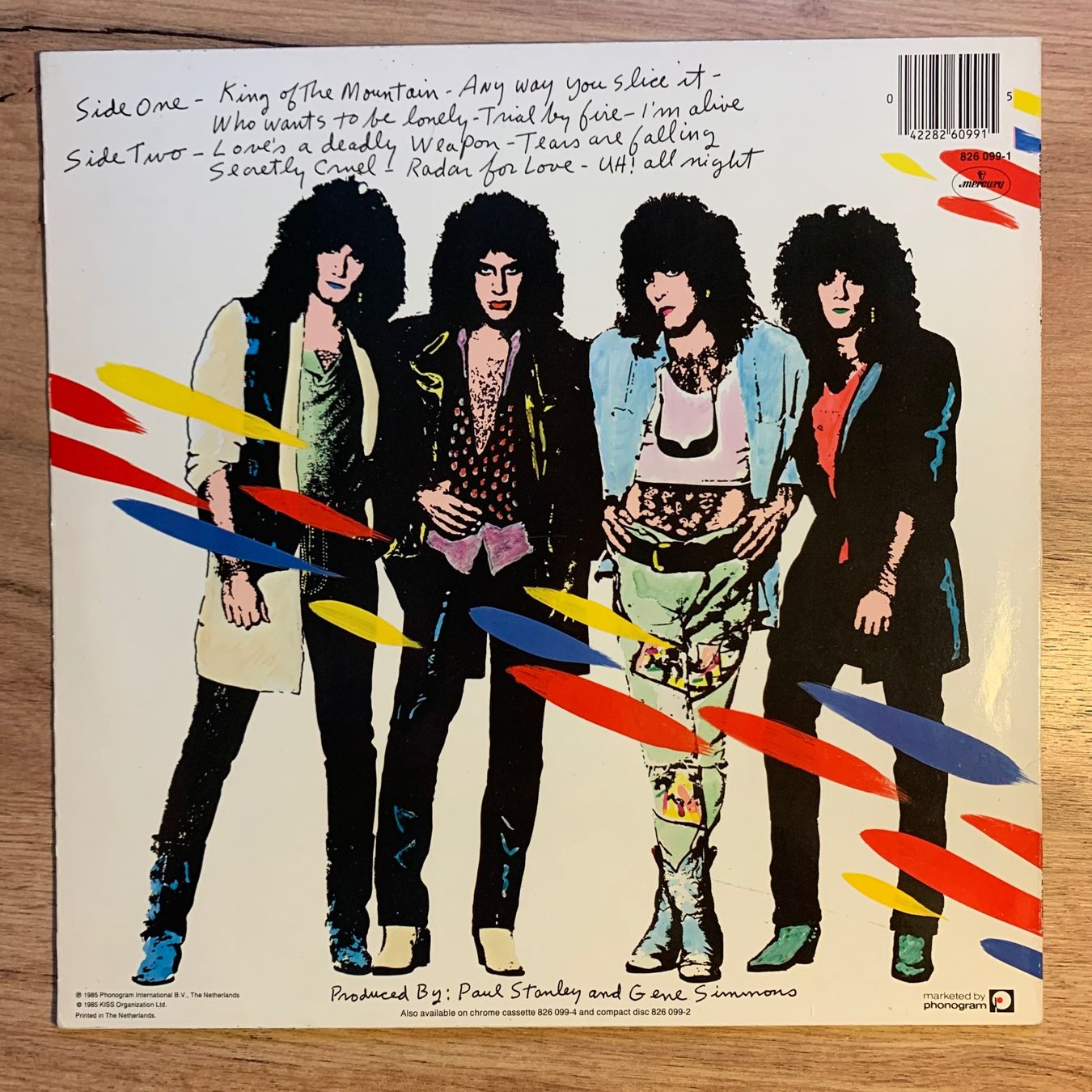 Dischi in vinile: KISS - ASYLUM...OG EU 1985...VG+/VG+ – Usato da Gals venduto da Diskopatshop 1