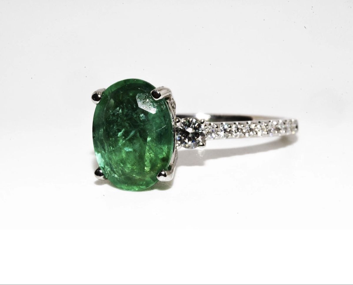 Anelli: Gabriel & Co Emerald Diamonds White Gold Ring – Nuovo (secondo la descrizione) da Nyon venduto da My_wardrobe 2