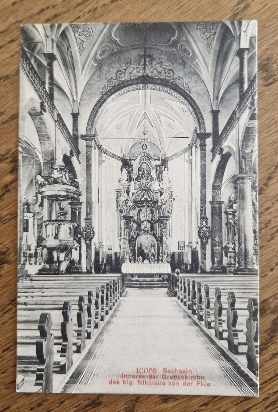 Cartoline postali: 3er Set Bruder Klaus Sachseln, ca. 1920 – Usato da Ebikon venduto da Donar50 2