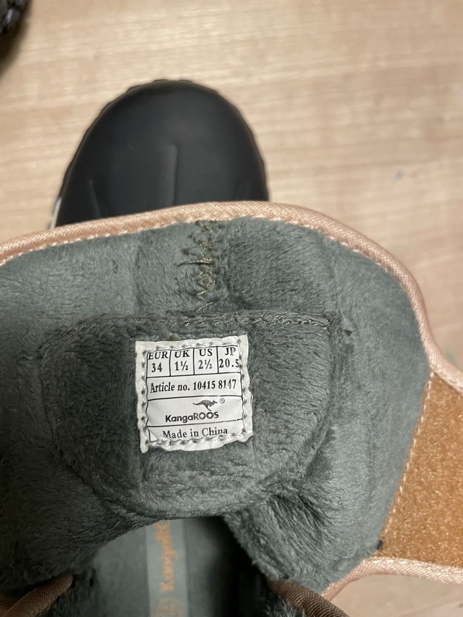 Schuhe für Jungen: KangaROOS Winterstiefel Kinder Gr. 34 – Gebraucht aus Arni AG von Lorelai80 5