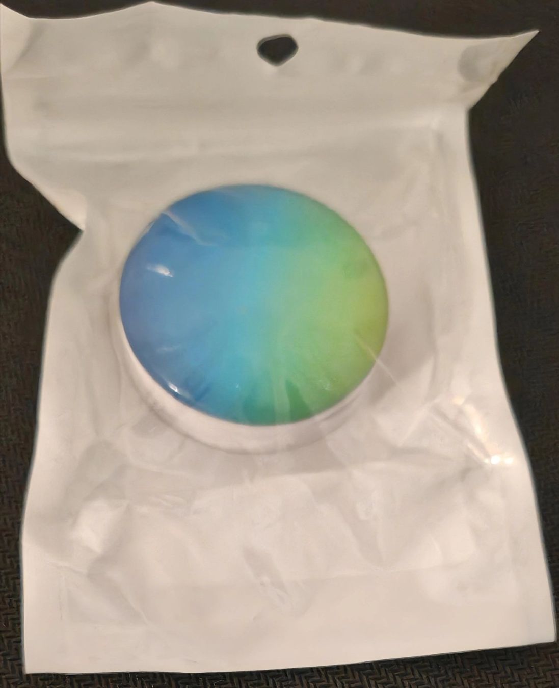 Popsockets Staffe: Runder PopSocket  Blau/Grün Farbverlauf – Nuovo e nell'imballaggio originale da Lausen venduto da MegaValueCenter