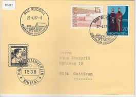Werbestempel Ruggell FL 27.4.1987