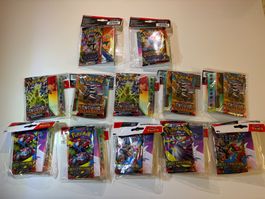 Pokemon Karten Mini Portfolio mit Booster Sammlung 🇬🇧