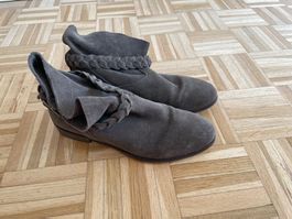 Braune Wildleder Stiefel von Cox,Grösse  38