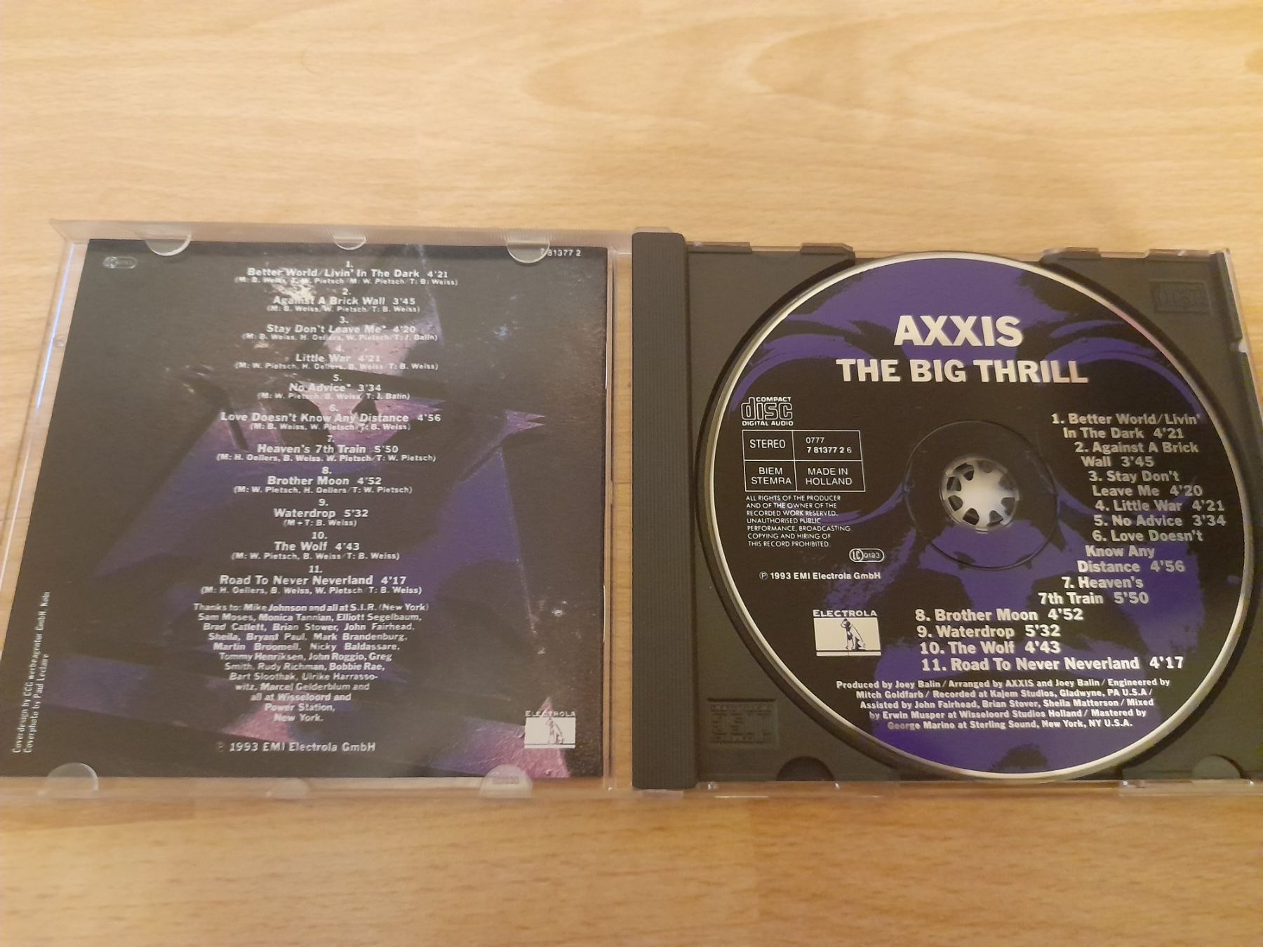 CDs: CD Axxis The Big Thrill – D'occasion à Lustmühle par chevi03 1