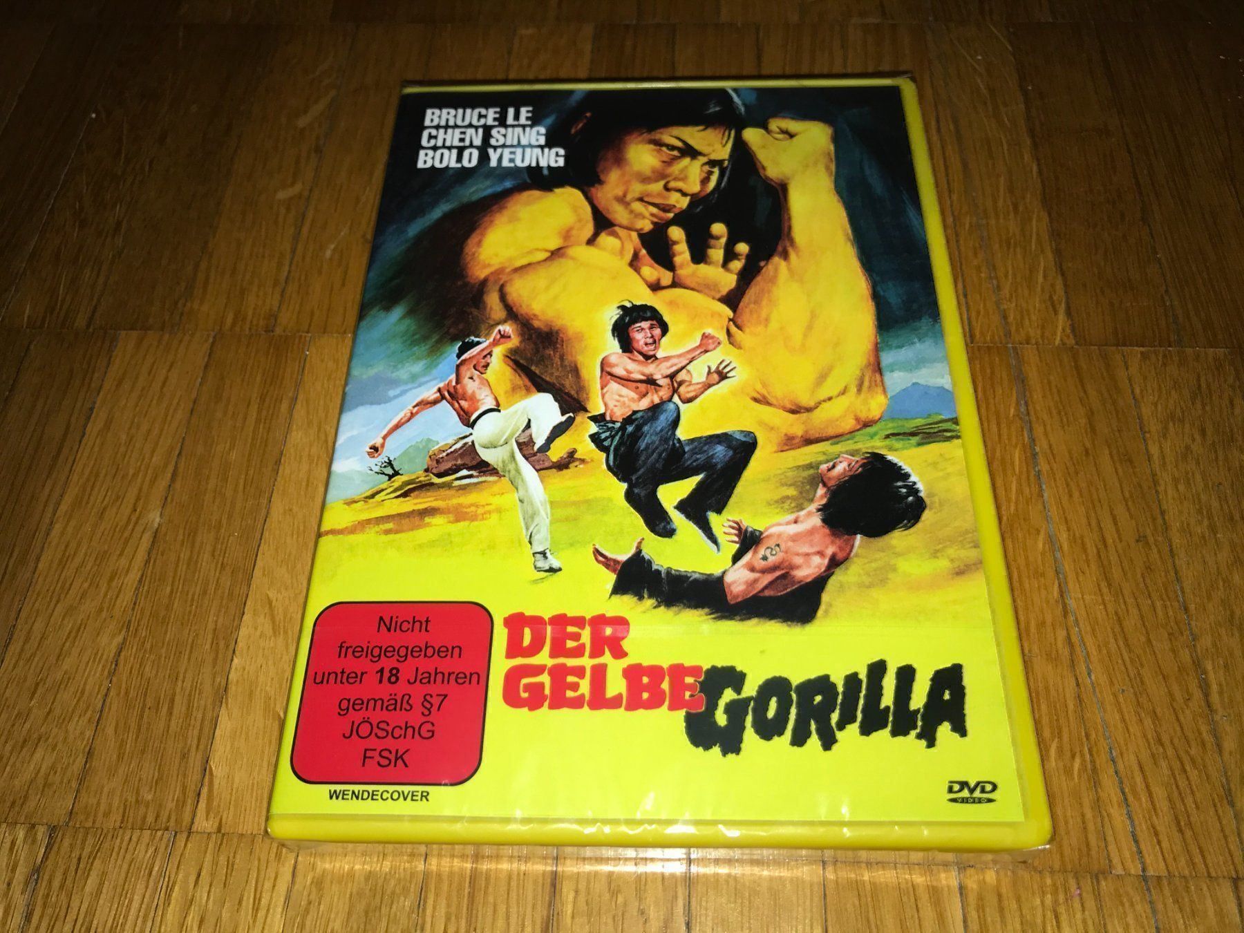 Alle DVDs: Der gelbe Gorilla - UNCUT – Neu und originalverpackt aus Basel von havsok