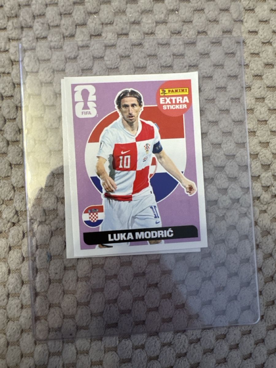 Panini Carte collezionabili: Luka modric extra Sticker neutral  – Nuovo (secondo la descrizione) da Baar venduto da pjmaradona