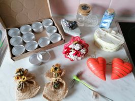 Deko Konvolut Vintage Shabby Landhaus...