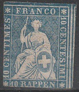 Tous les timbres: Schweiz-Strubel Nr.23G – D'occasion à uttwil par koe_z8jm
