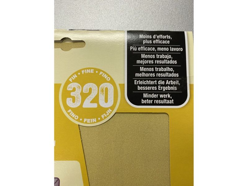 Schleifen & Polieren: neue Schleifpapiere P320 – Neu und originalverpackt aus Necker von liq24 1