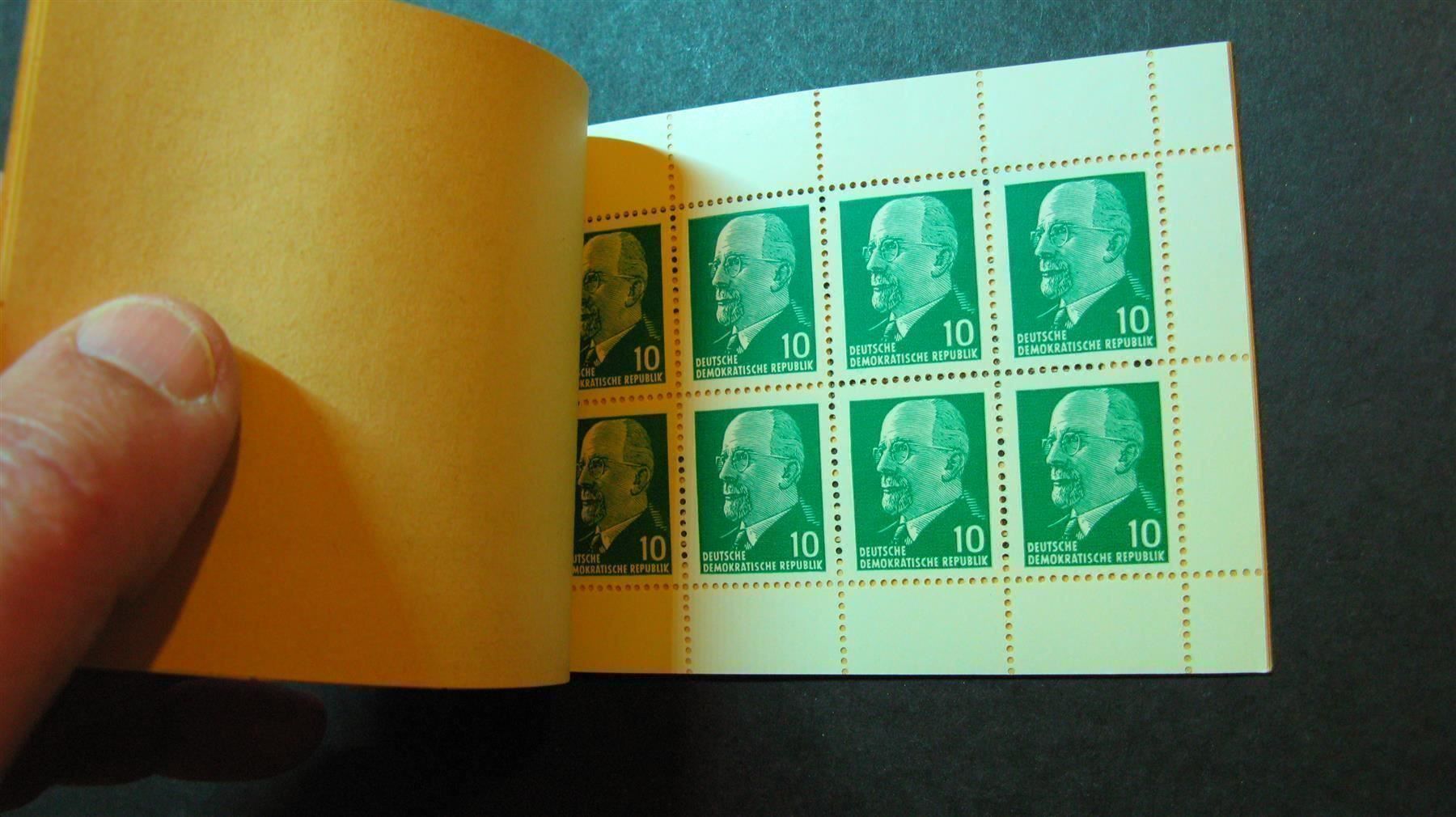 Tutti i francobolli: DDR 1968  Walter Ulbricht Markenheft** – Usato da Wil SG venduto da fva01 2