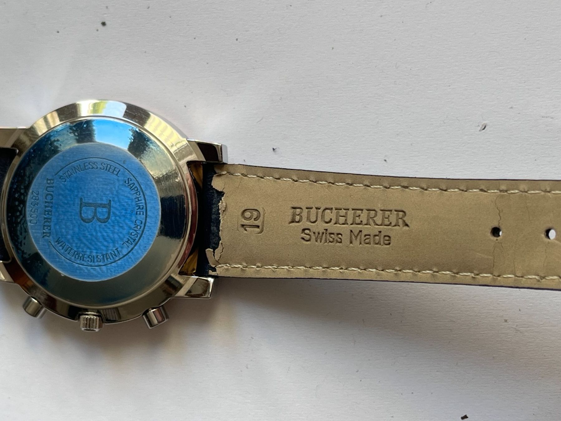 Bucherer Orologi: Bucherer Automatic Chronograph NOS – Nuovo (secondo la descrizione) da Worblaufen venduto da chronyves 5
