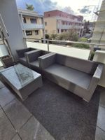 Schöne Balkon Lounge aus Polyrattan - gepflegt und 4-teilig